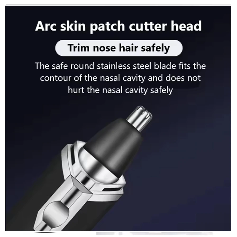 Kemei Nose Hair Trimmer Nasal Wool Implement Nose Hair Cut Washed Trimmer Clipper And Razor Epilator Remover