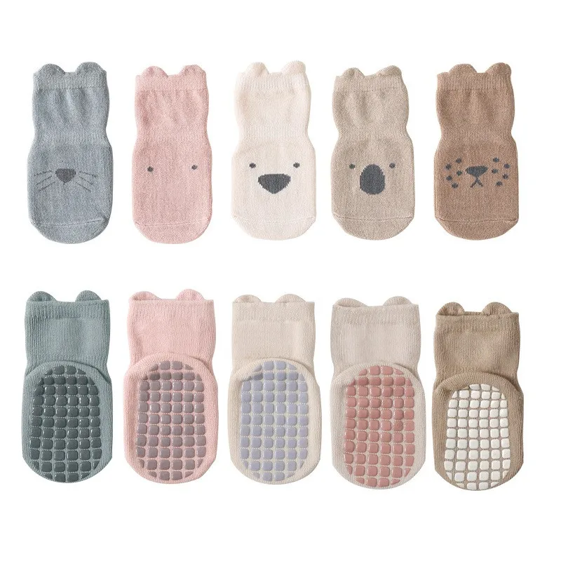 Spring Autumn Baby Boy Girls Socks With Rubber Cotton Cartoon Floor Anti-Slip Sport Children Boat Socks For Boys 0-5Year Cotton Socks Kids Socks Cartoon Socks Baby Socks Girls Socks