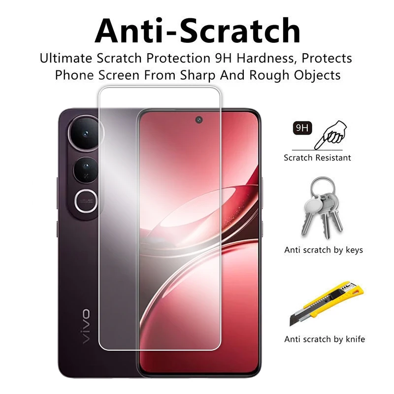 Enhanced Transparent Screen Protector - 6.77 Inch Tempered Glass Film