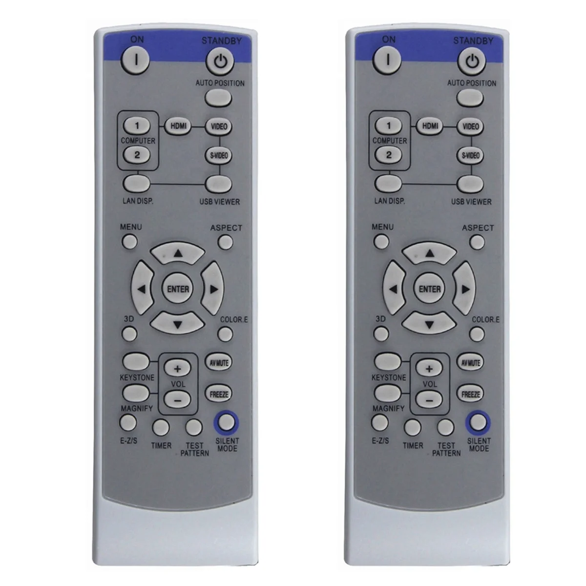 

2X Remote Control XD250REM for Projector FD630U/FD630U-G/WD620U/WD620U-G/XD250U/XD250U-G/XD250U-ST/XD280U