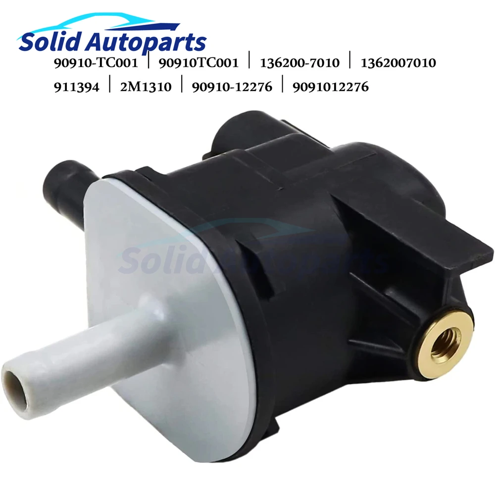 90910-12276 Vapor Canister Purge Valve Solenoid 9091012276 for 06-17 Toyota 4Runner Rav4, Lexus, Scion 136200-7010 90910-TC001