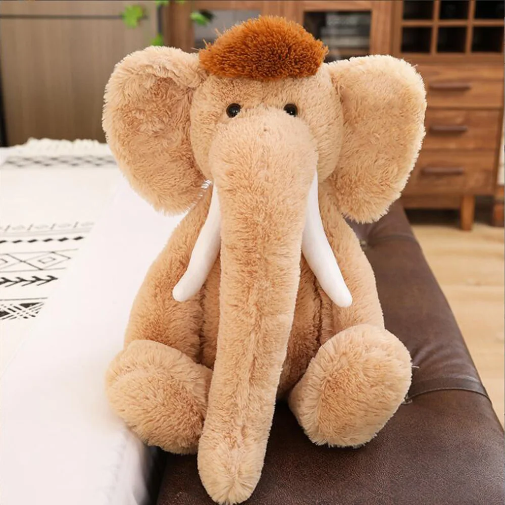 Lovely Elephant With Long Trunk Stuffed Children Plush Toy