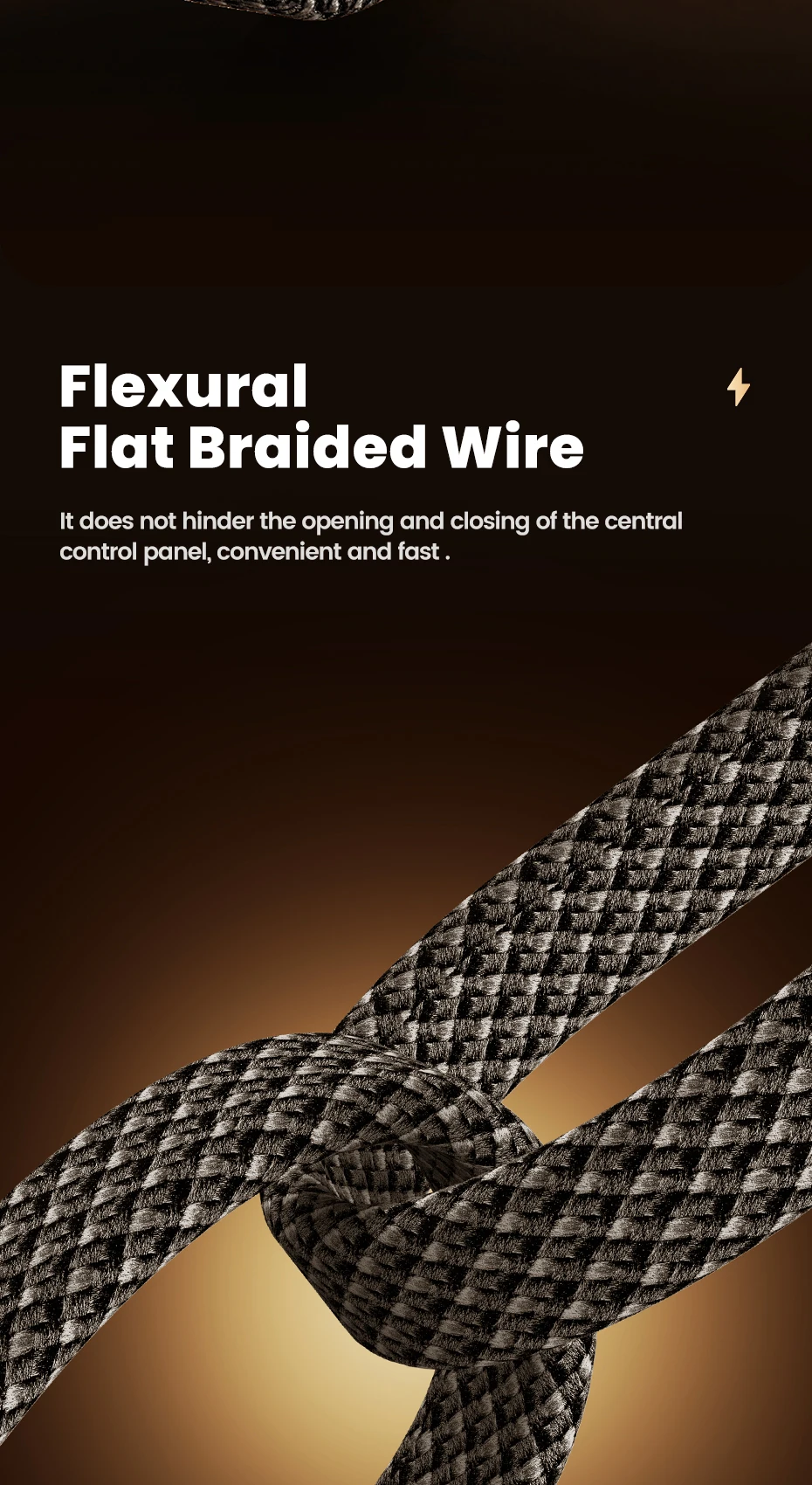 Toocki USB-C to Lightning 90° Charging Cable 20W with LED