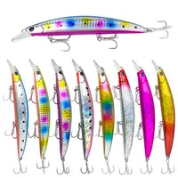 27g 130mm Floating Minnow Fishing Lure Long Casting Wobbler Artificial Hard Bait for Trout Saltwater Swimbait Jerkbait Equipment 2