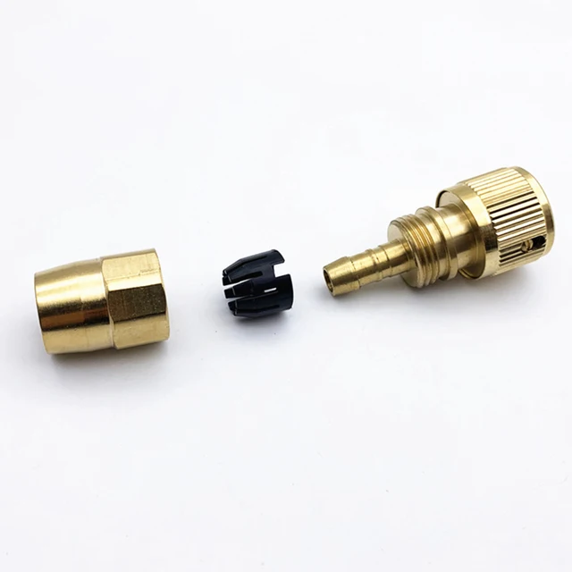 Water Tap Watering Connector Brass Nipple Expandable Hose For Garden Irrigation Device Quick Connector 1 Pcs Water Hose 3