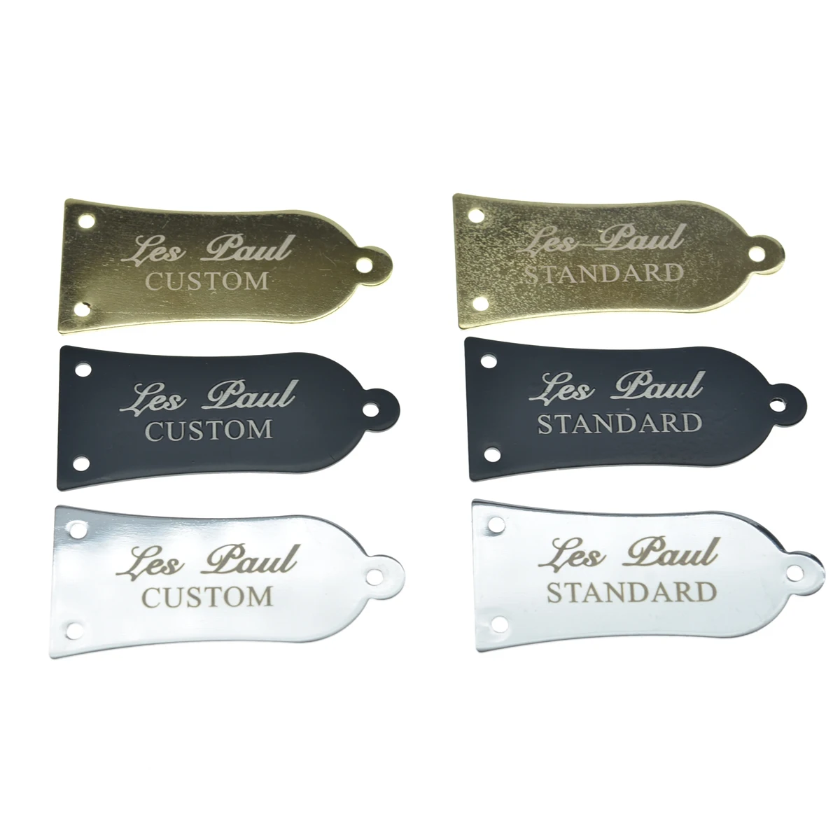 Kaish Metal 3 Hole Guitar Truss Rod Cover Custom Or Standard Print Iron Guitar Truss Rod Cover For Epiphone Lp/Sg