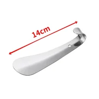 14/30/42CM Stainless Steel Shoe Horns Long Handle Home Professional Shoehorn Metal Shoe Extractor Shoe Remover Lifter Pull Tools 2