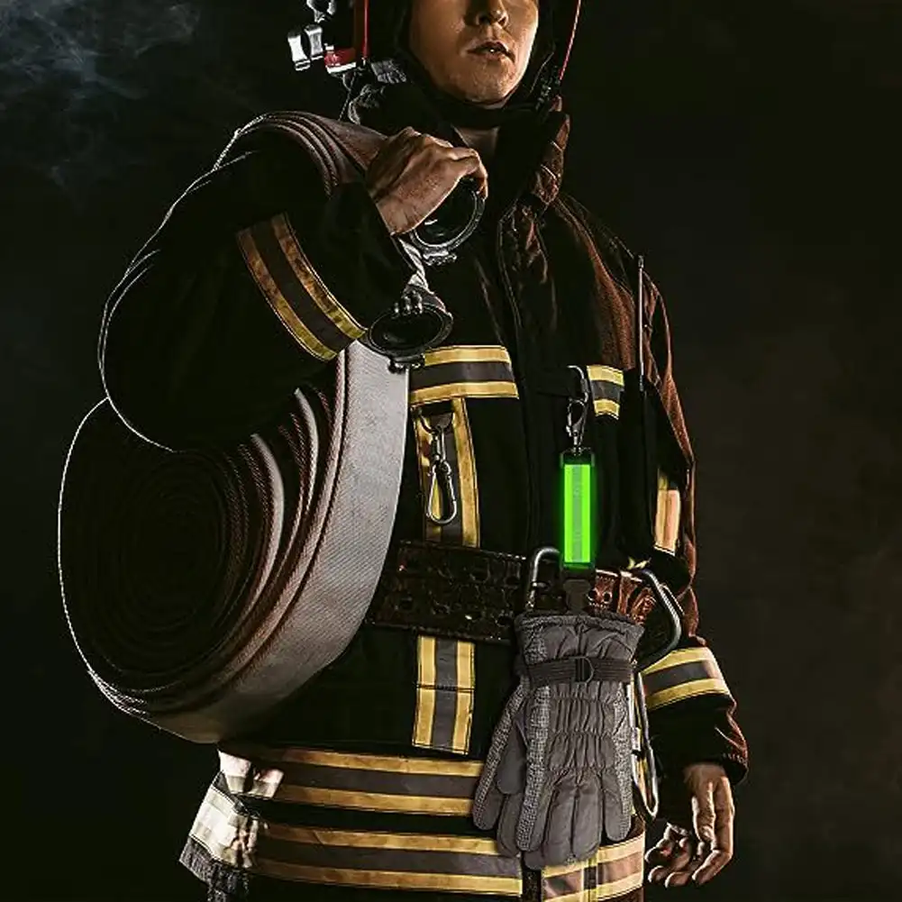 Firefighter Glove Strap Turnout Gear Outdoor Tool Heavy Duty Portable Firefighter Work Glove Holder for Welding Gloves Supplies