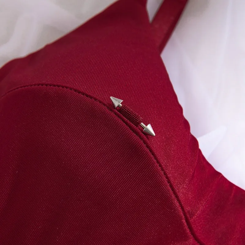 Color option view with multiple shades for statement lingerie styling