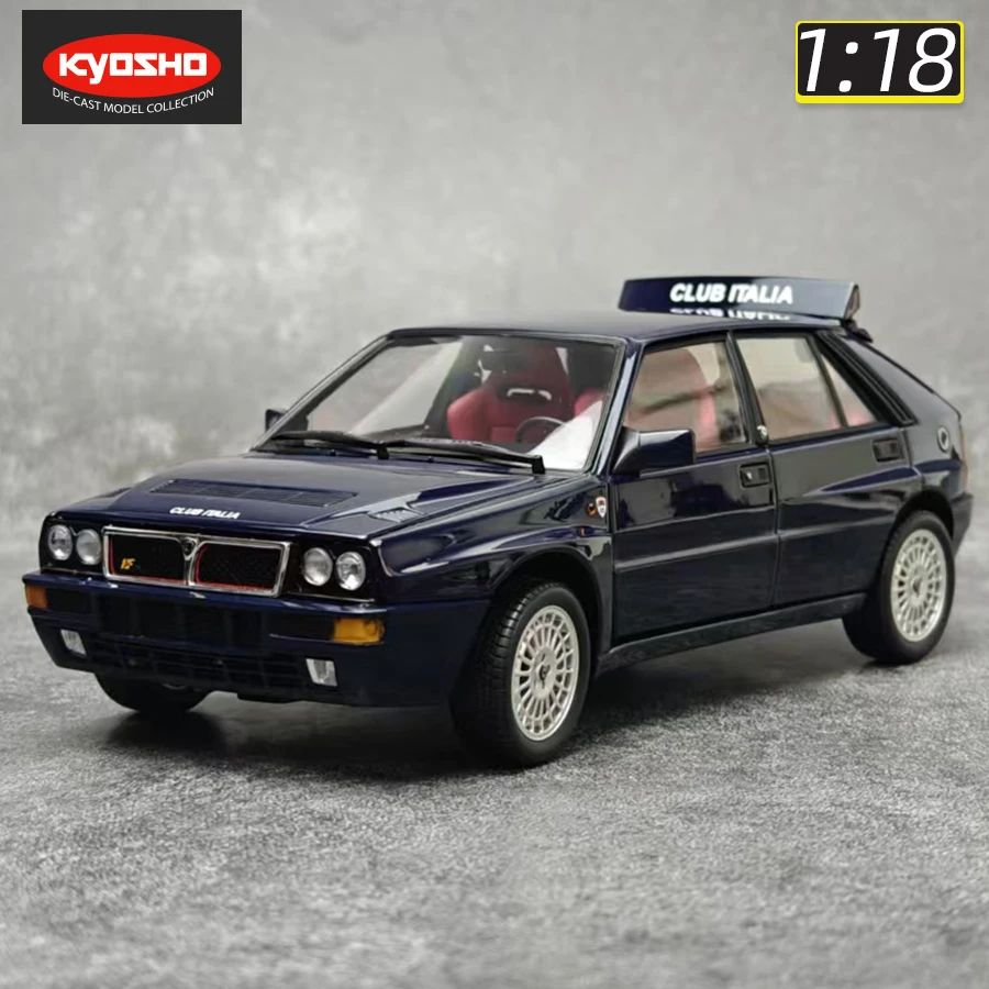 「おはよう様」専用 1/18 京商Lancia Delta Integrale 1/18 Kyosho Lancia Delta HF Integrale White Diecast Car