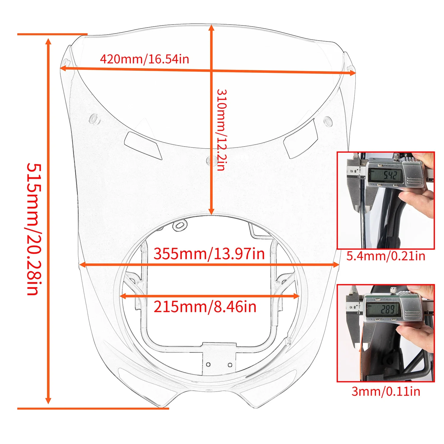 For Kawasaki Z900RS Z900 RS Front Headlight Cover Fairing