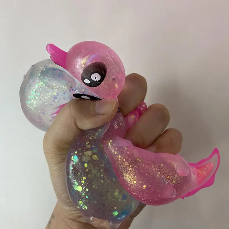 Axolotl Fidget Axolotl Squeeze Fidget Toy Fun and Cute Toys for Stress Relief Flexible Toys for Kids and Adults Sensory Toys 4
