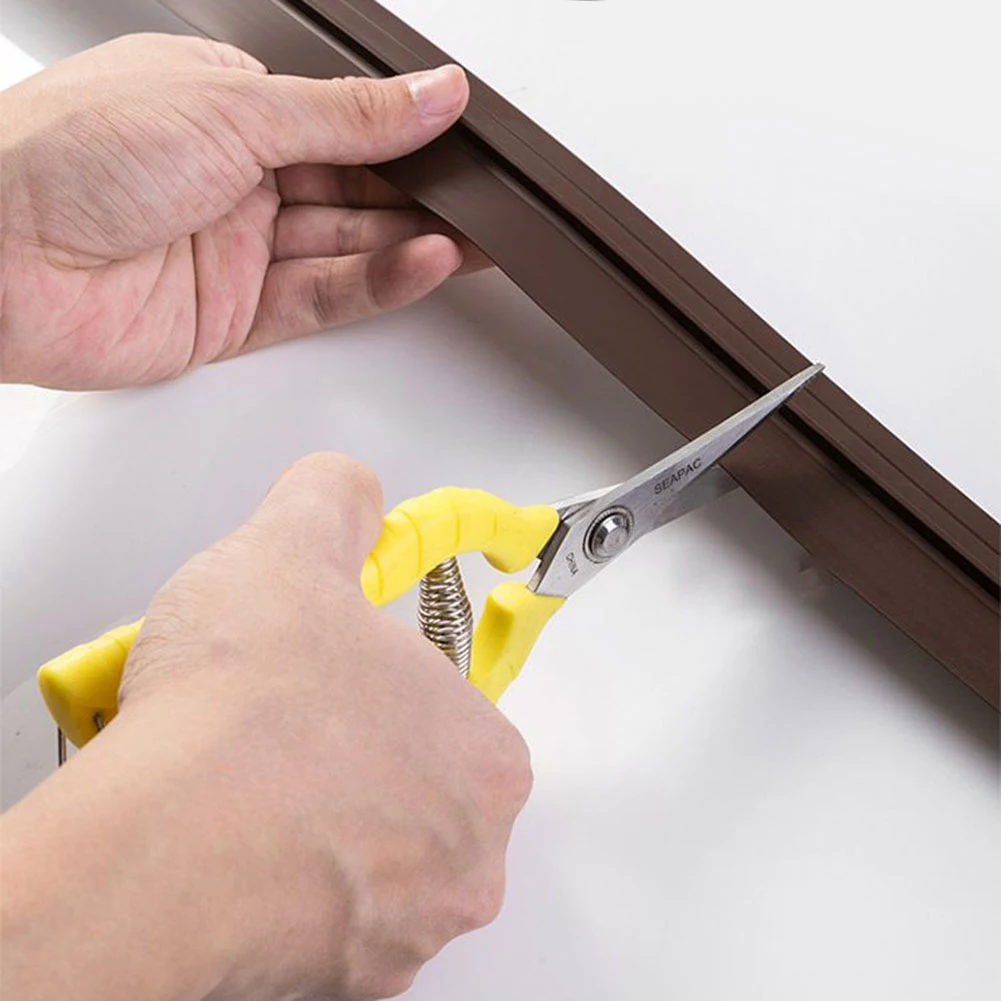 Door Bottom Seal Strip Weatherstrip Under Door Draft Stopper Windproof Seal Strip Protector Doorstop Blocker Hardware