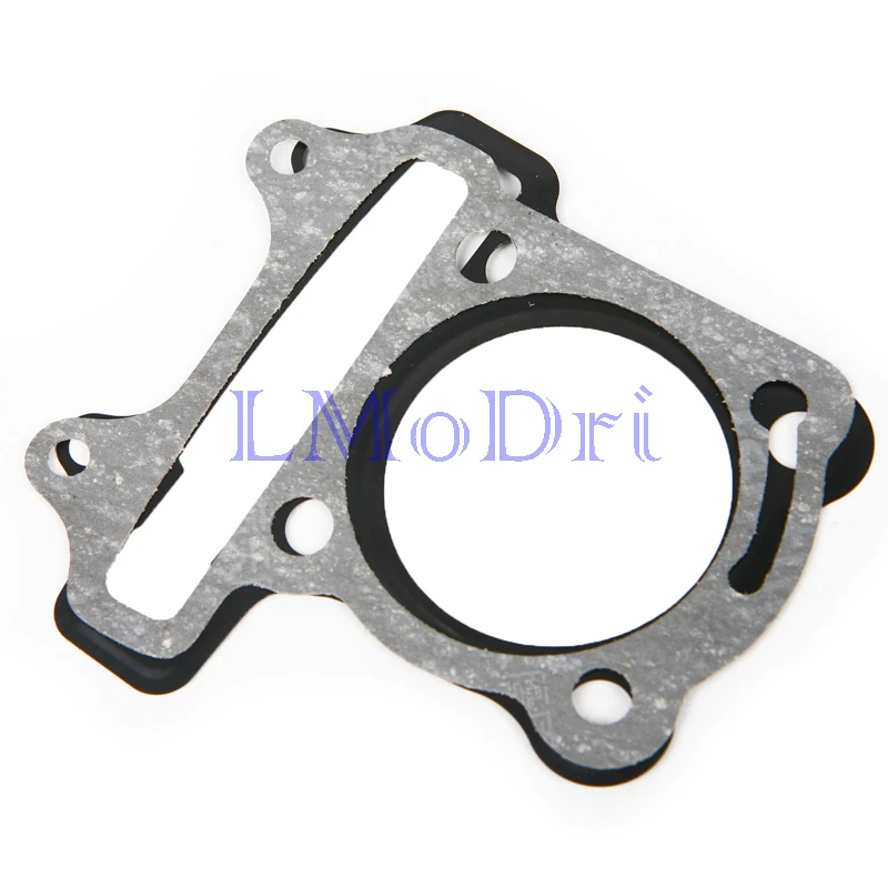 LMoDri Motorcycle Scooter GY6 Cylinder Gasket Set Cushion Pad GY6 50cc 60cc 80cc 90cc 125cc 150cc Engine Moped 5sets