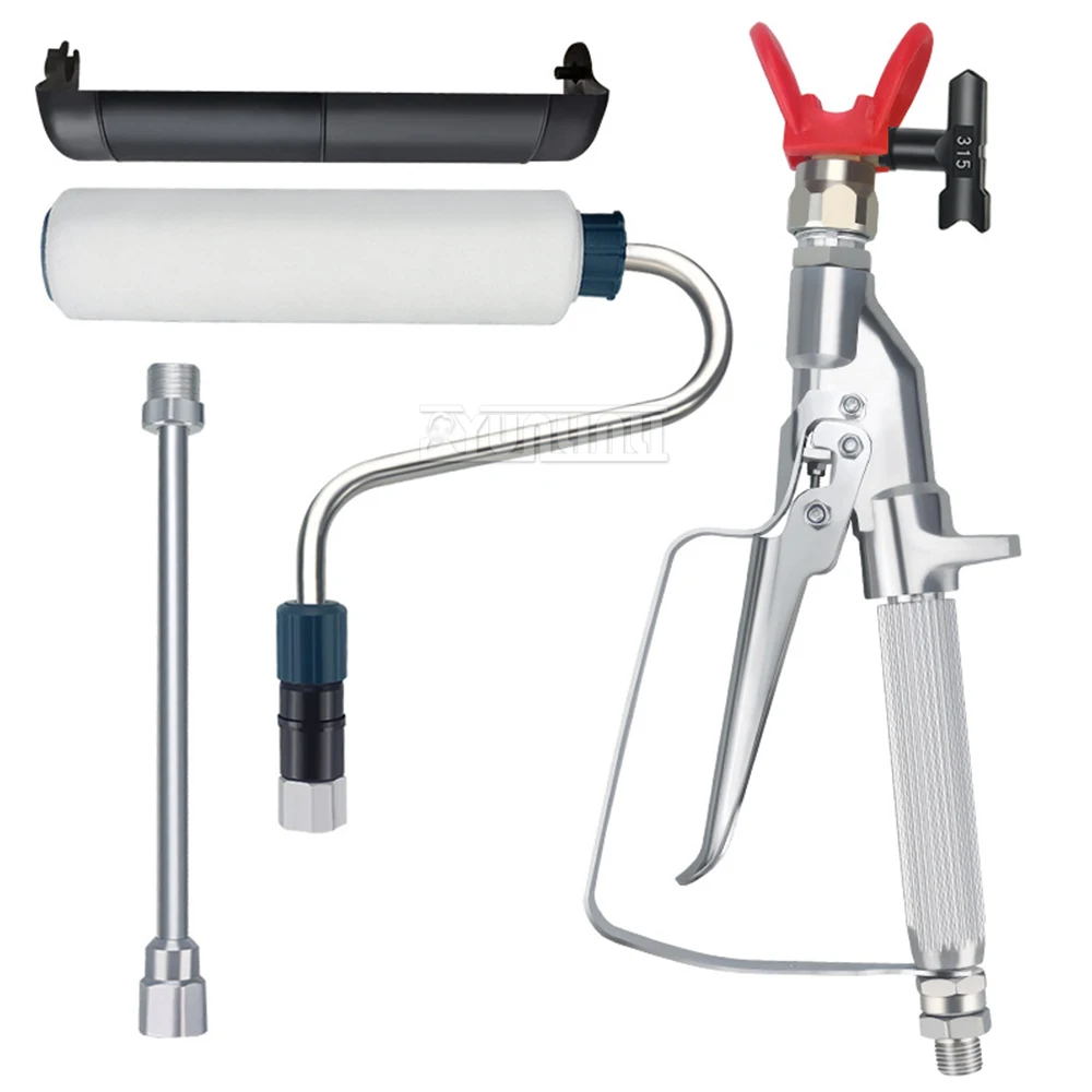 

Spray roller wall painting Airless spray machine accessories Latex paint paint telescopic pole self-priming roller