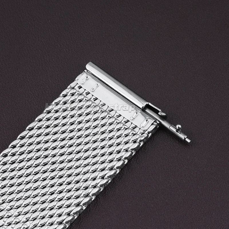 Stainless Steel Mesh Milanese Watch Band - Premium Metal Replacement Bracelet, 1.0mm