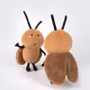 Cute Mini Cockroach Doll Soft Cute Couple Pendant Ugly Cute Little Cockroach Plush Toy Creative Bag Pendant Funny Keychain 18cm 5
