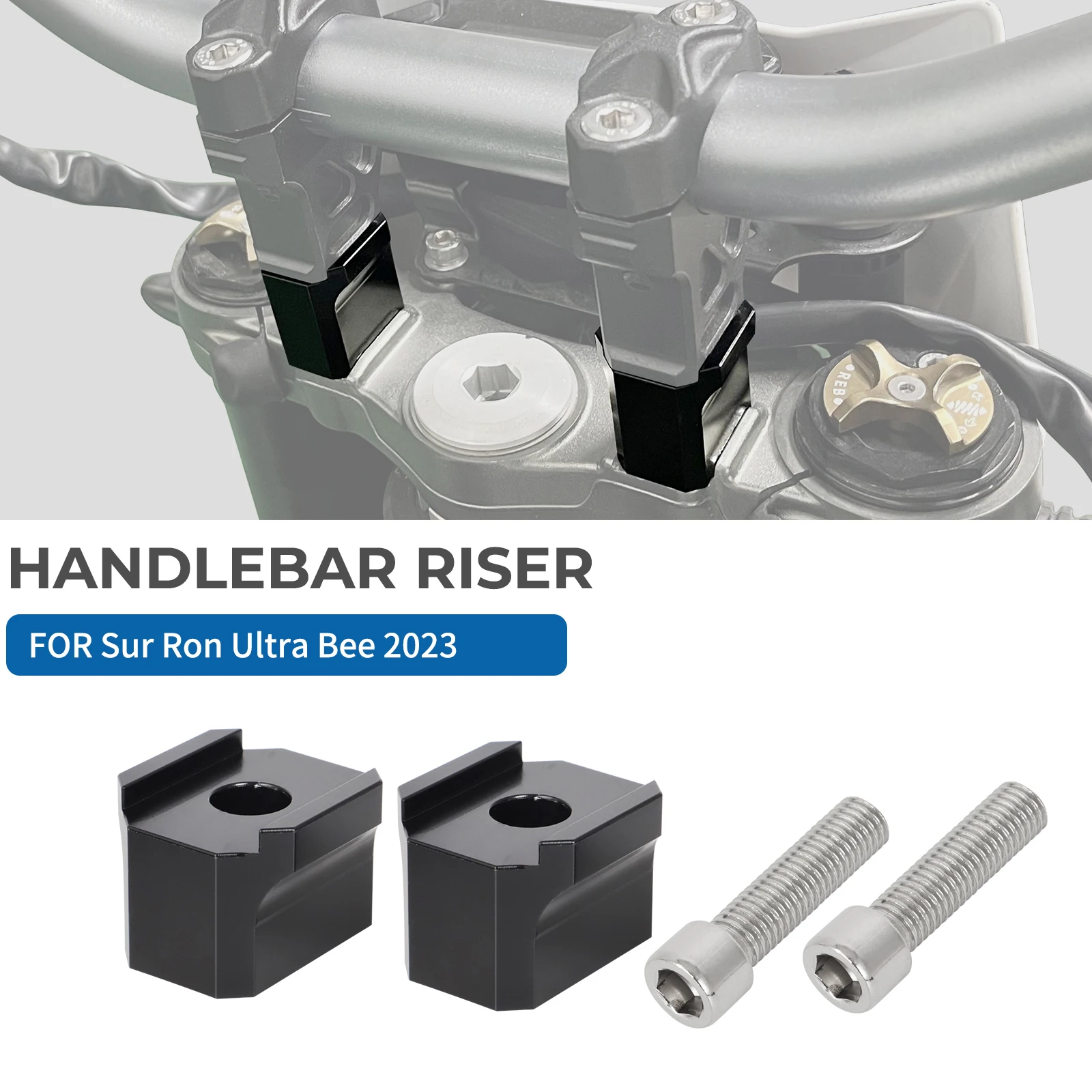 2023 For Surron Ultra Bee Bar Risers 20/30mm Sur Ron Handlebar Riser ...