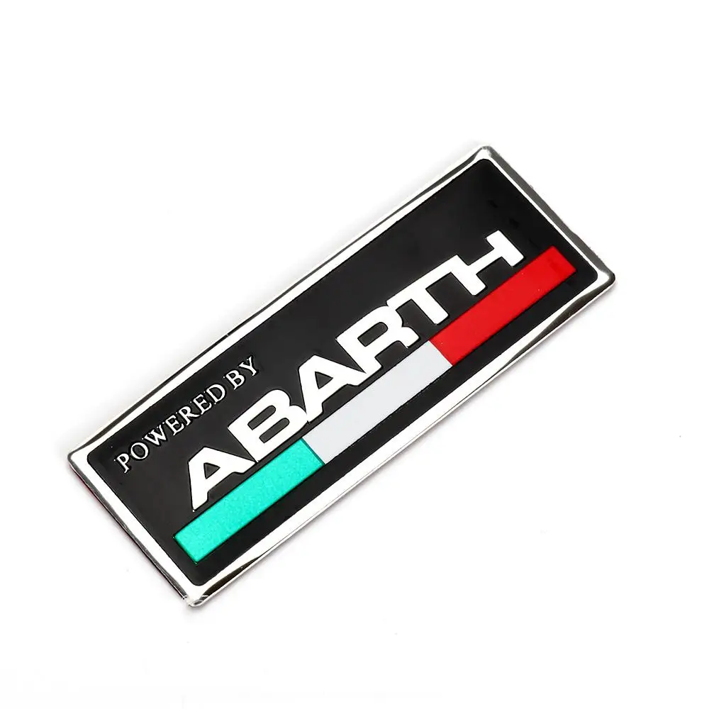 Adesivo Per Auto In Lega Di Alluminio Distintivo Personalizzato Fation Logo Modifica Emblema Per Abarth 595 Badge Fiat 500 Accessori Scorpione