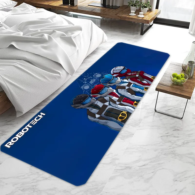 Cartoon Robotech Door Mat Entrance Doormat Non-slip Washable Kitchen Carpet Living Room Hallway Rugs Door Mats Bathroom Bath