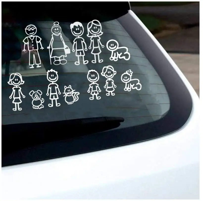 Funny Family Bumper Stickers — free download