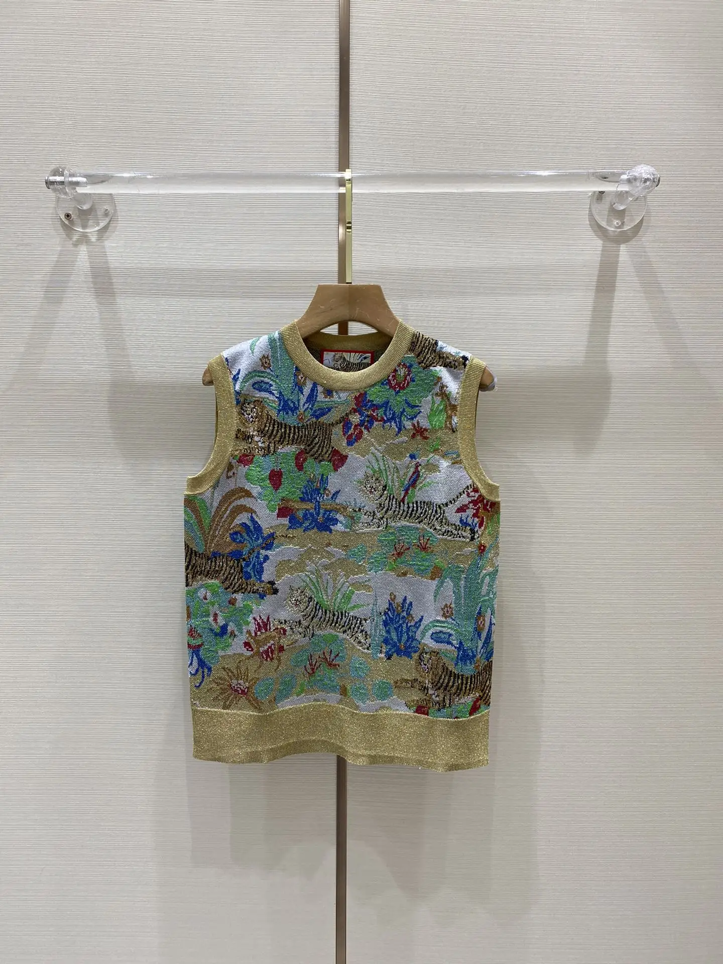 人気アイテム 22新女性ファッションノースリーブゴールドニットベスト0121 安い本店 Signature Johaness Com
