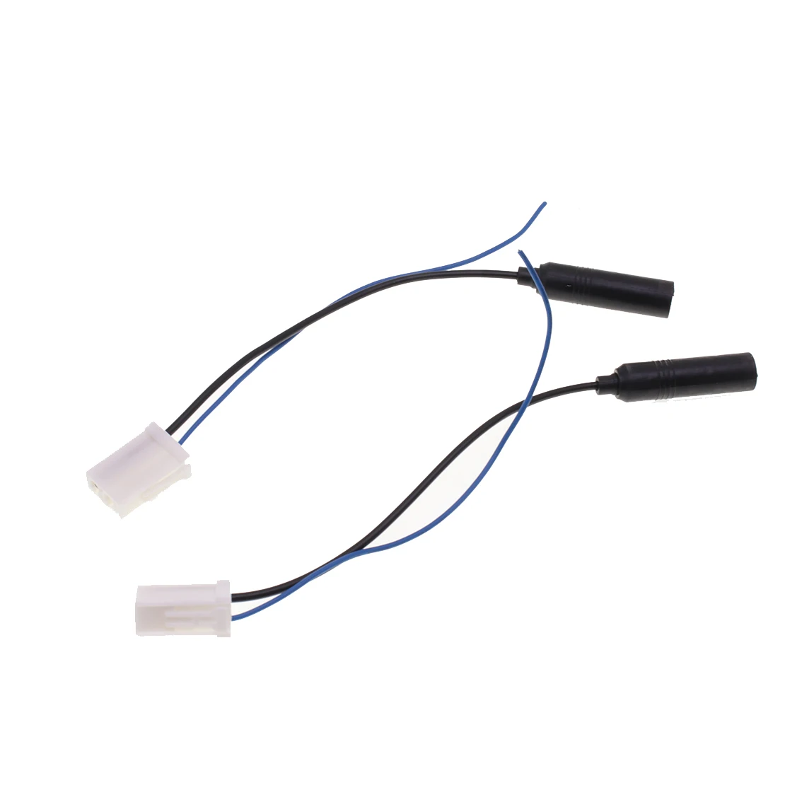 2Pcs Plastic Car Female Stereo Radio Antenna Wire Harness Cable For Toyota