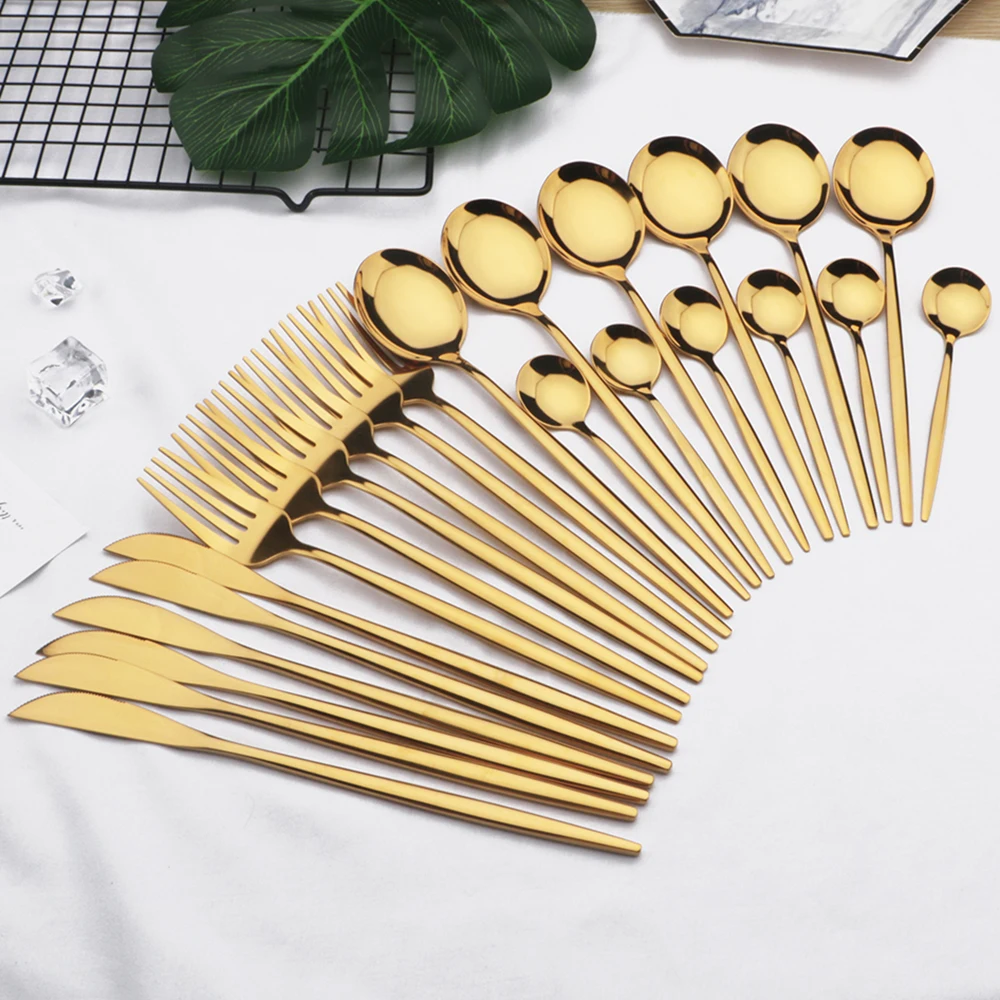 Stainless steel tableware deals