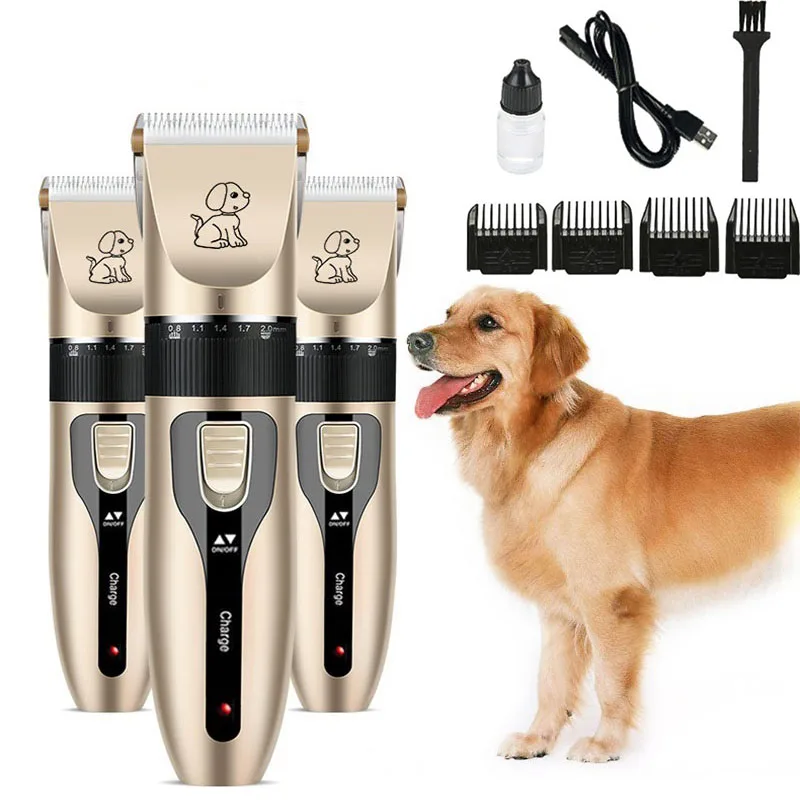 Máquina de corte de pelo para perros y gatos, cortadora de pelos para pelar, cortadora de pelo para perros, cortadora profesional para perros CWTJ5