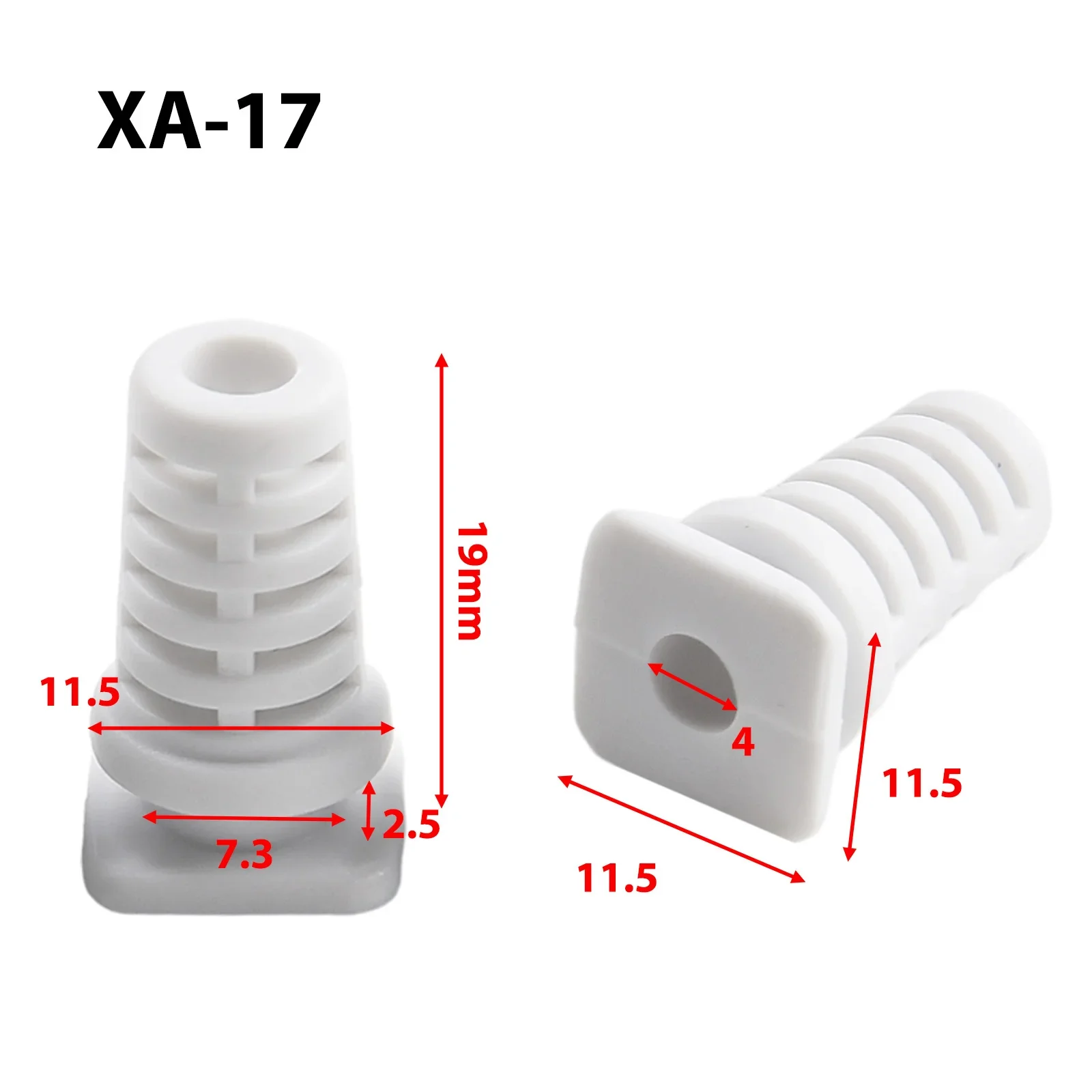 10pcs Cable Gland Connector Rubber Cable Sleeve Strain Relief Cord For Aviation Plugs Electric Tools Protection Wire Cover cable gland