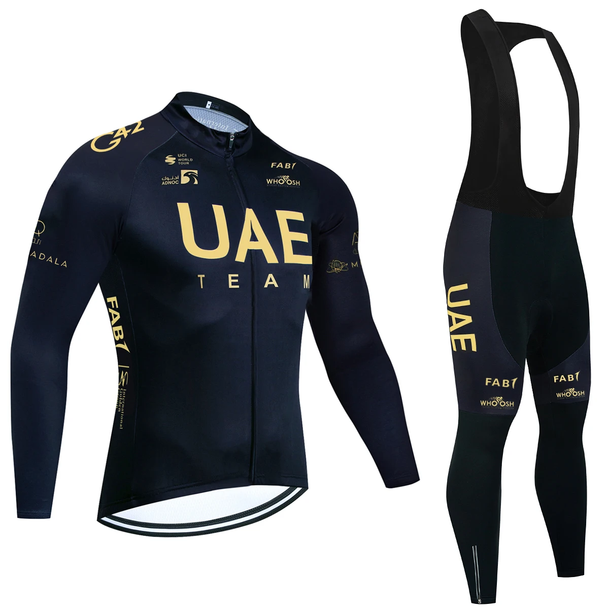 Maglia Ciclismo Invernale Uomo - Pile Termico, Maniche Lunghe, Con Tasche