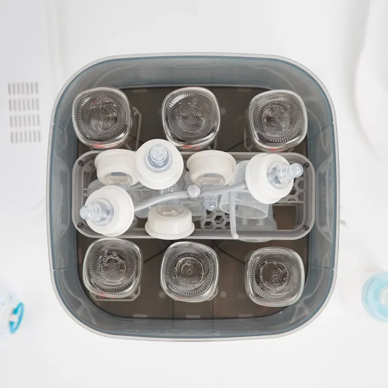 High Temperature Multifunctional BPA Free Knob Design Bottle Baby Feeding Dryer Disinfection Baby Steam Sterilizer Bottle