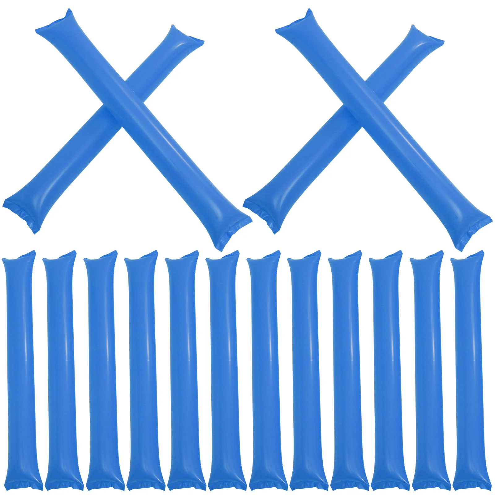 

40pcs Inflatable Sticks Inflatable Boom Plastic Sticks Inflatable Cheer Sticks for Concert