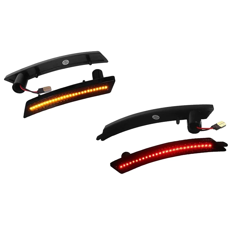 

Full LED Side Marker Light Front Rear Kits For 2005-2016 MINI Cooper R55 R56 R57 R58 R59 R60 R61 Amber/Red Smoke
