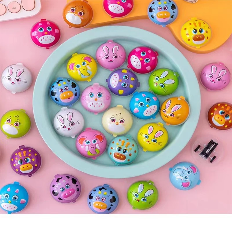 Mini Pull Back Animal Car Play Toy 30PCS 4cm Christmas Wedding Gifts Guests Toys Kids Birthday Party Baby Shower Party Favor party toys,toy gift filler,pull back car toys
