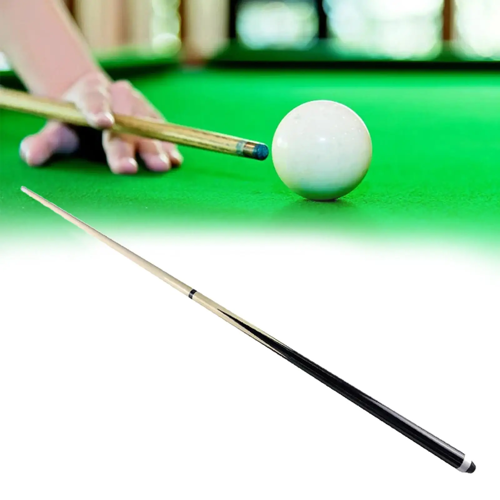 Small Pool Cue, Kids Pool Cue Children`s Exercise Cue, Training Hardwood Pool Stick, Pool Table Kids, Pool Cue Stick