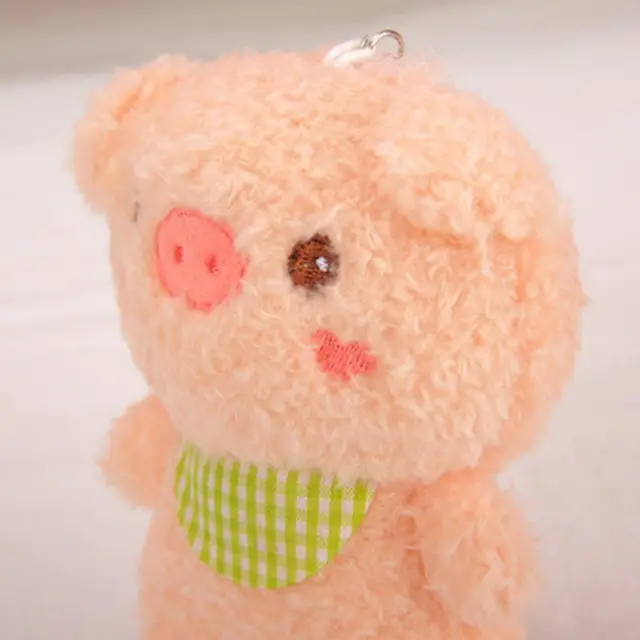 Stuffed Animals Plush Keychains Pig Doll Pendant Lovely Creative Lightweight Cute Pig Stuffed Toy Key Ring for Kids 4
