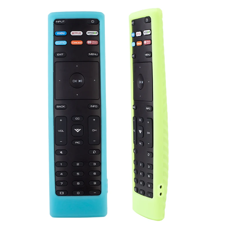 Silicone Remote Case Silicone Remote Cover Silicone Remote Sleeve Remote Controller Cover Silicone Case Protector 1 PCS Luminous Silicone Case for Vizio Remote