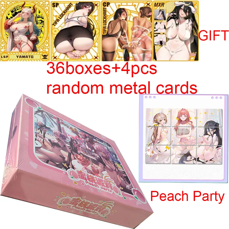 

Case Newest Peach Party Cards Goddess Story Cards Waifu Booster Box Ccg Acg Doujin Toys And Hobby Gift