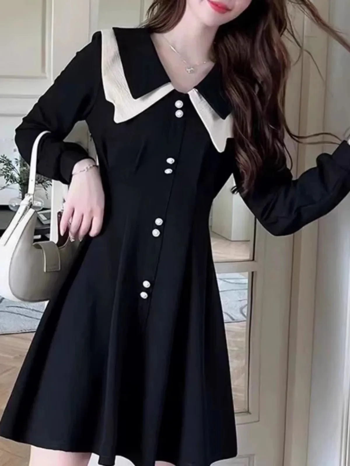 anlem/FRENCH RETRO COMMUTER DRESS