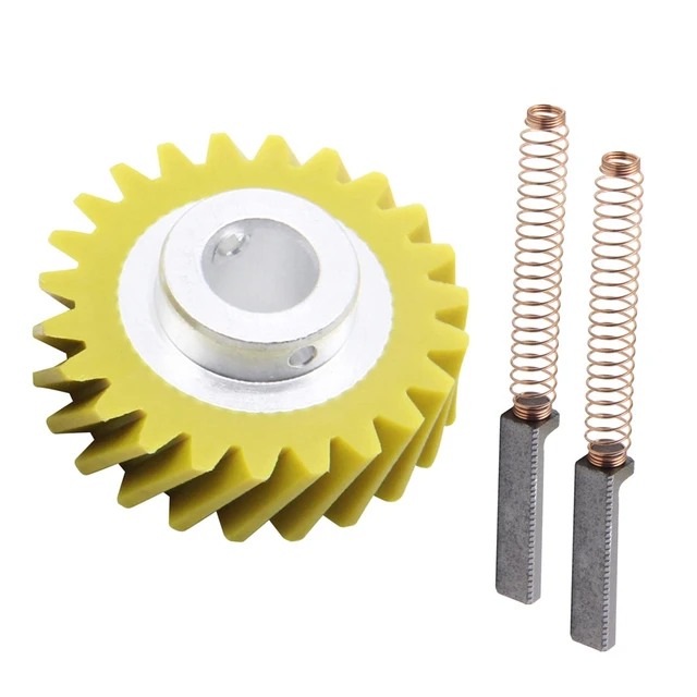 (4 PCS) W10112253 Mixer Worm Gear W10380496 Carbon