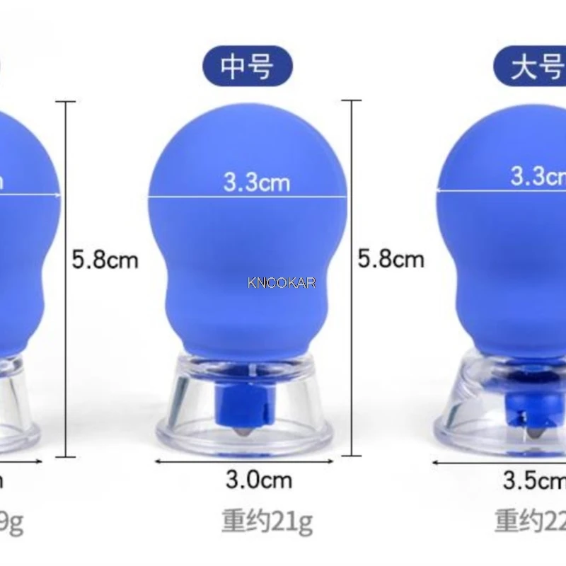 Magnetic needle cupping apparatus acupuncture treatment tool suspension magnetic fat reduction negative pressure tank 3