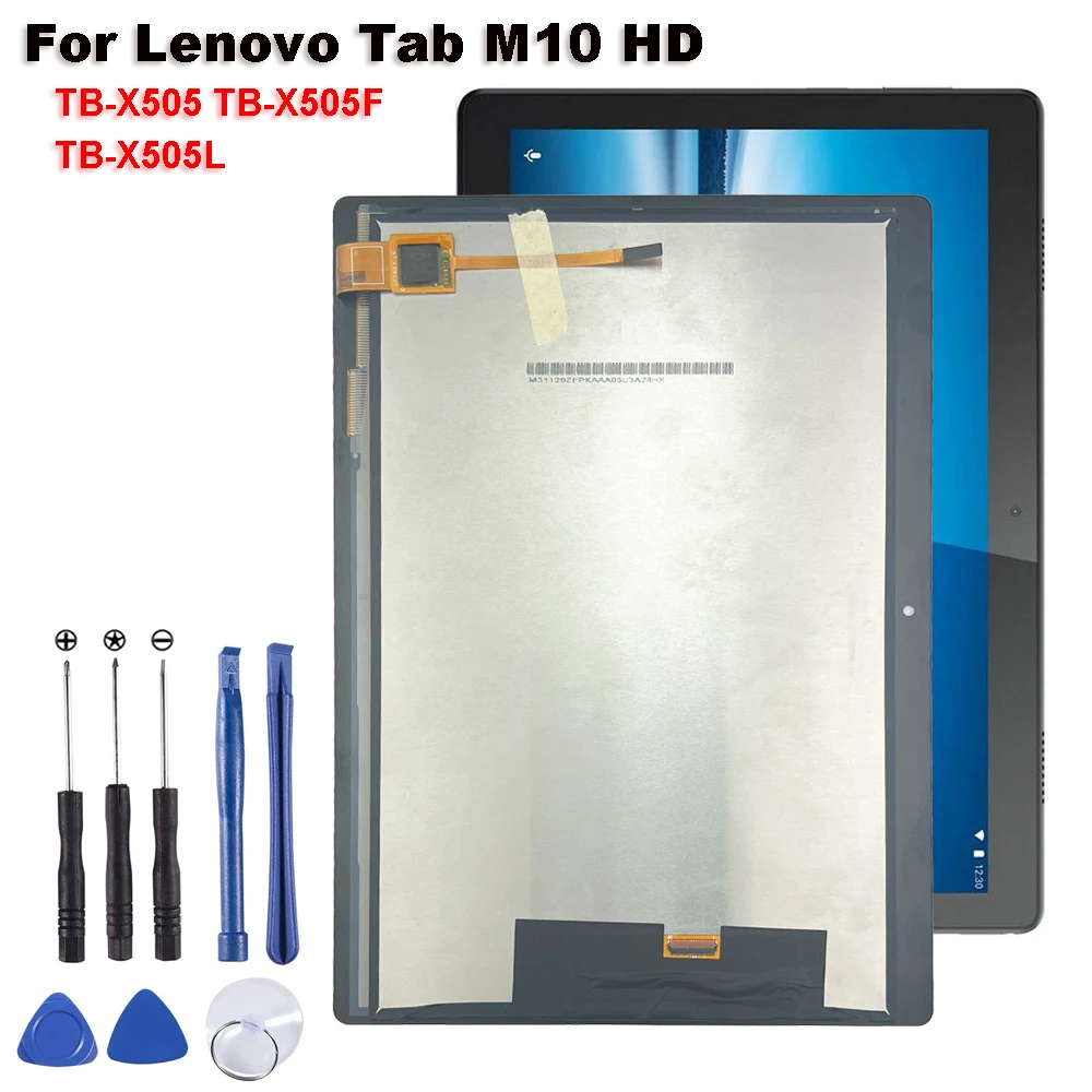 

Orig LCD Display 10.1" For Lenovo Tab M10 HD TB-X505 TB-X505F TB-X505L X505 LCD Touch Screen Digitizer Assembly Panel