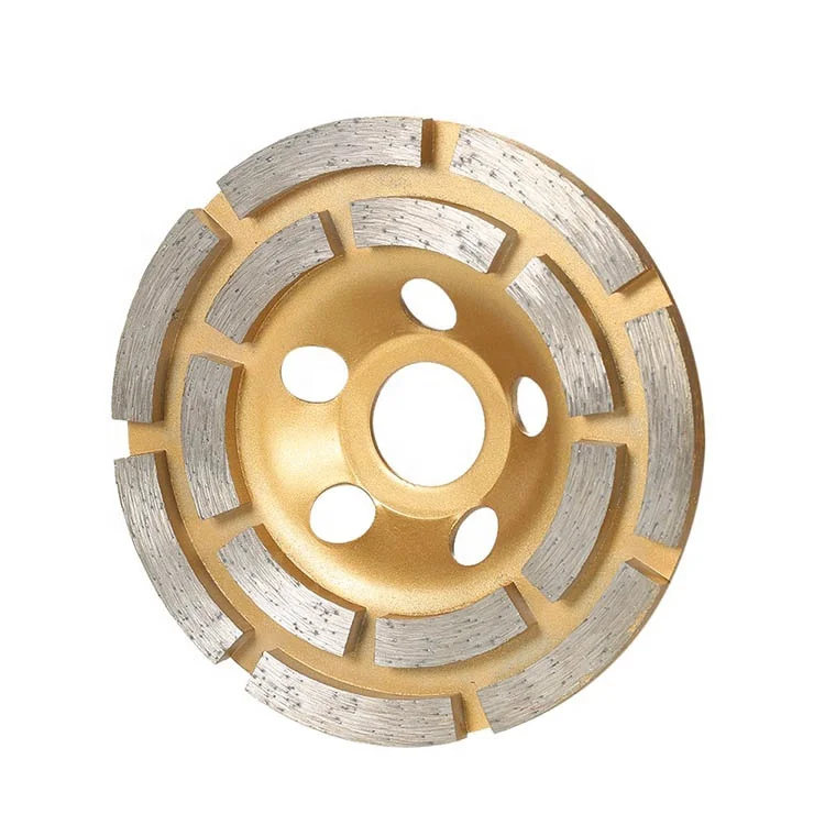 

5inch double row diamond cup grinding wheel
