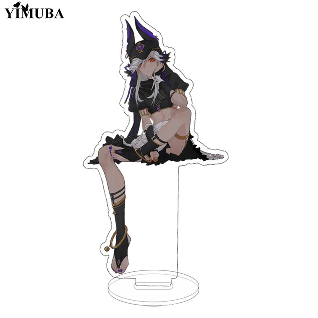 Anime Genshin Impacto Anjo Suporte Modelo Placa Mesa Decoração Xiao  Shikanoin Heizou Venti Kazuha Scaramouche Standee