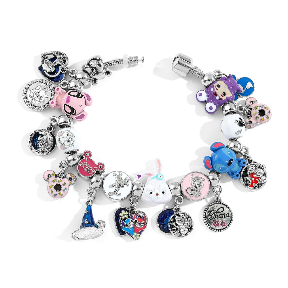 Enamel Charms Charm Bracelets For Kids CHARM IT! DISNEY BRACELET