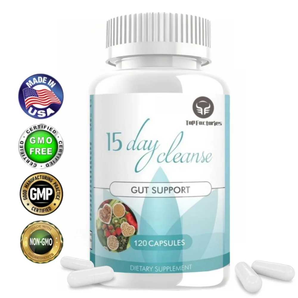 Rapid Digestive Cleanse 15-day Colon Detox Supports Weight Loss Promotes Bowel Movements Relieves Constipation Relaxes