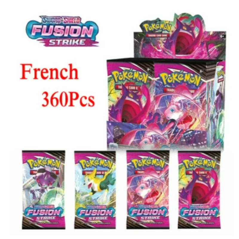 

Pokemon French Spanish Evolution Booster TCG Sword Shield Fightin Style Booster Bag Sealed Trading Card Game Collection Toy Gift