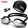 New Unisex Electroplate Glasses Professional Swimming Goggles Adults Waterproof Swim Uv Anti Fog Adjustable Glasses Pool Glasses 1