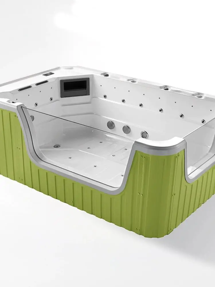 Description Picture 3 of item2000X1600X960mm Outdoor Infant Baby Spa Acrylic Hydromassage Waterfall Children Bathtub Kids Tub NS999